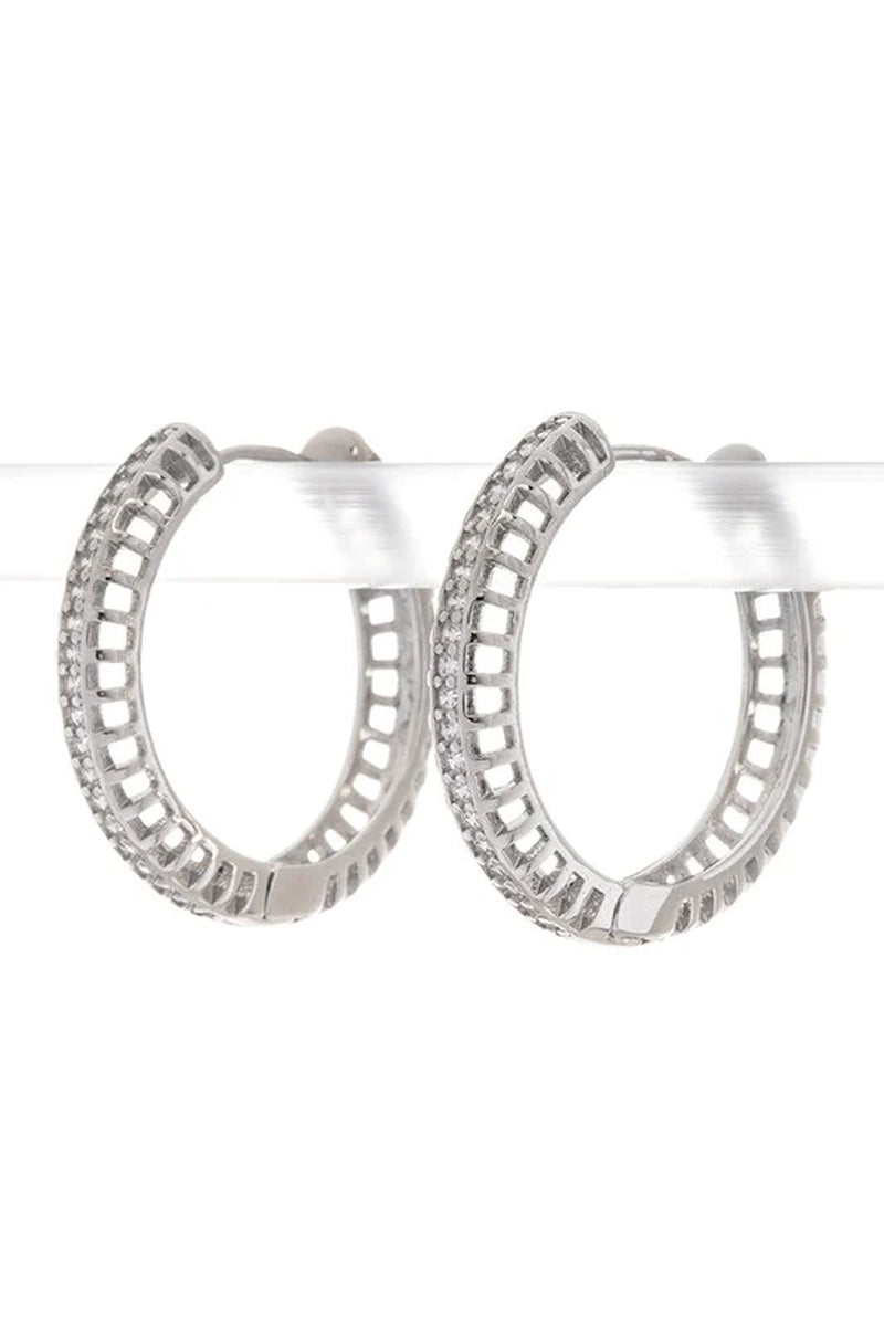 Cubic Zirconia Iconic Earrings